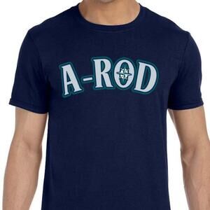 Seattle Mariners Alex Rodriguez Retro MLB Baseball Fan T-Shirt